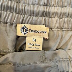 Democracy Olive High Rise Pants